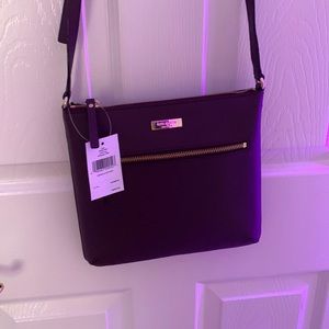 Red velvet Kate spade purse